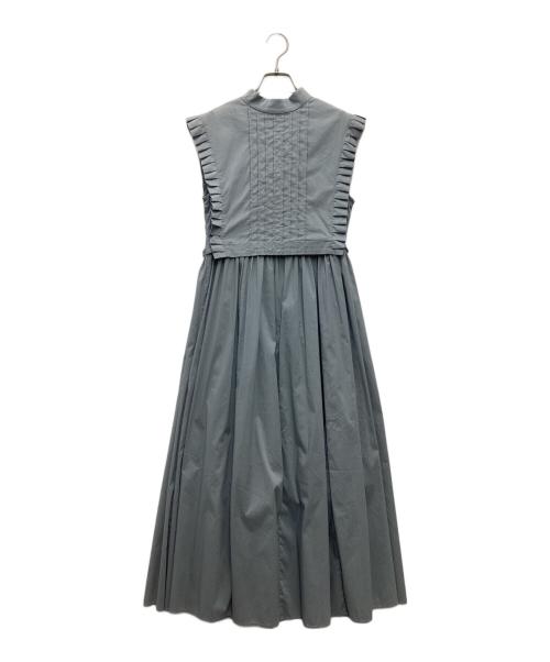 Snidel（スナイデル）Snidel (スナイデル) ベストレイヤードワンピース ブルー サイズ:SIZE Sの古着・服飾アイテム