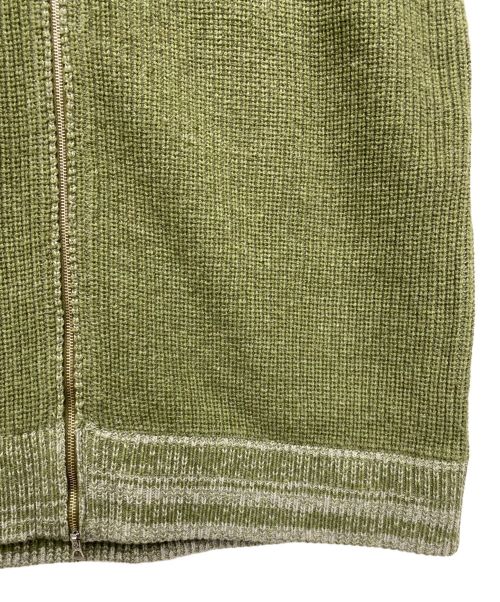 the duffer and nephews（ザ・ダファー・アンド・ネフューズ）the duffer and nephews (ザ・ダファー・アンド・ネフューズ) ドライバーズニットベスト カーキ サイズ:FREEの古着・服飾アイテム