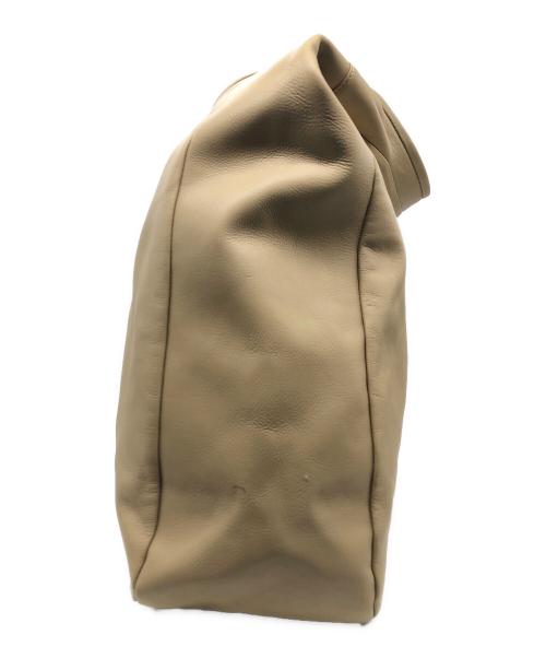 2.718（ニーテンナナイチハチ）2.718 (ニーテンナナイチハチ) BIGショルダーバッグ ベージュの古着・服飾アイテム