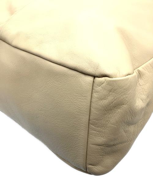 2.718（ニーテンナナイチハチ）2.718 (ニーテンナナイチハチ) BIGショルダーバッグ ベージュの古着・服飾アイテム