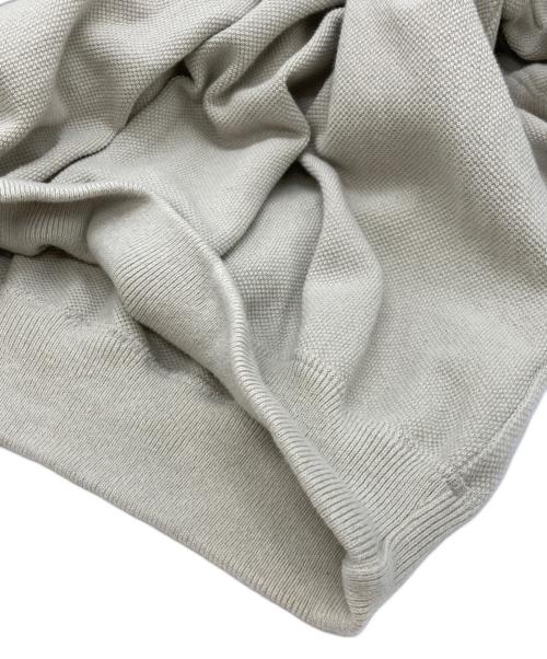 crepuscule（クレプスキュール）crepuscule (クレプスキュール) Light Moss Stitch Polo ベージュ サイズ:2の古着・服飾アイテム