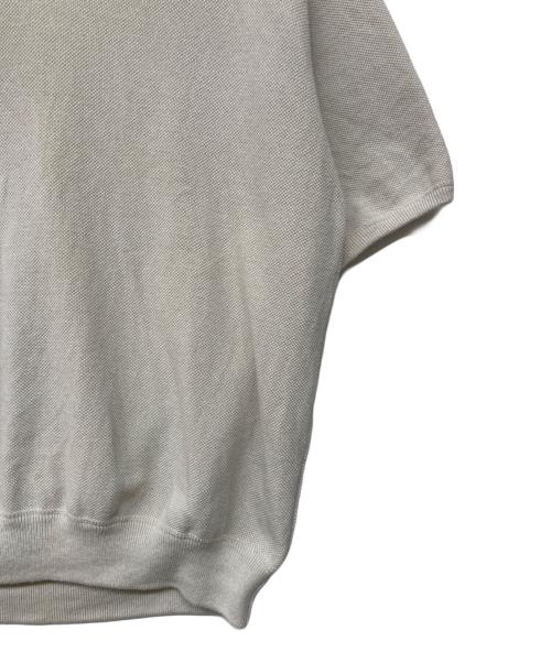 crepuscule（クレプスキュール）crepuscule (クレプスキュール) Light Moss Stitch Polo ベージュ サイズ:2の古着・服飾アイテム