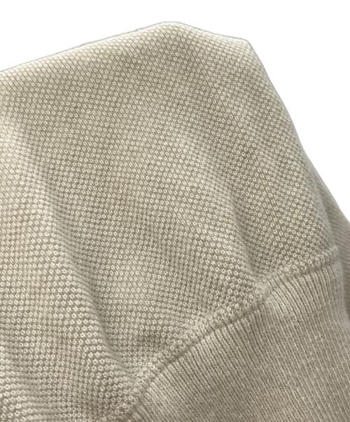 crepuscule（クレプスキュール）crepuscule (クレプスキュール) Light Moss Stitch Polo ベージュ サイズ:2の古着・服飾アイテム