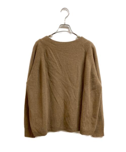 DEUXIEME CLASSE（ドゥーズィエム クラス）Deuxieme Classe (ドゥーズィエム クラス) ミドルゲージVプルオーバー ブラウン サイズ:Freeの古着・服飾アイテム