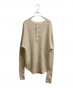 L'appartementアパルトモン）の古着「Thermal Knit」｜ベージュ