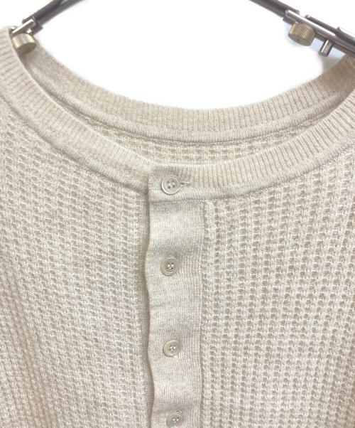 L'appartement（アパルトモン）L'appartement (アパルトモン) Thermal Knit ベージュ サイズ:Freeの古着・服飾アイテム