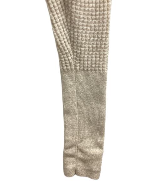 L'appartement（アパルトモン）L'appartement (アパルトモン) Thermal Knit ベージュ サイズ:Freeの古着・服飾アイテム