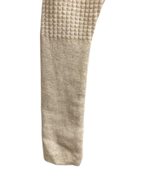 L'appartement（アパルトモン）L'appartement (アパルトモン) Thermal Knit ベージュ サイズ:Freeの古着・服飾アイテム