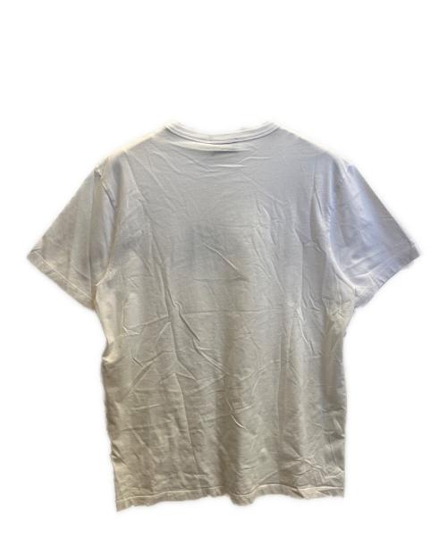 maison kitsune（メゾンキツネ）maison kitsune (メゾンキツネ) TEE-SHIRT LOVEBIRDS ホワイト サイズ:Ｌ 未使用品の古着・服飾アイテム