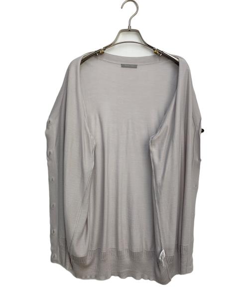 theory luxe（セオリーリュクス）theory luxe (セオリーリュクス) アンサンブルカーディガン ベージュ サイズ:38の古着・服飾アイテム