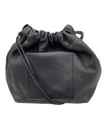 JIL SANDER（ジルサンダー）の古着「ドローストリングバッグ」｜ブラック