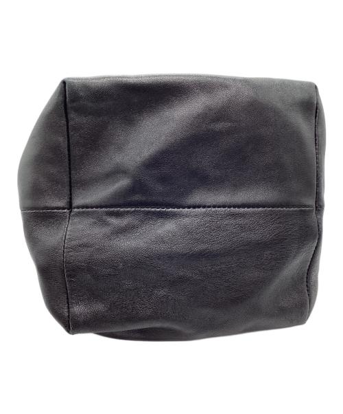 JIL SANDER（ジルサンダー）JIL SANDER (ジルサンダー) ドローストリングバッグ ブラックの古着・服飾アイテム