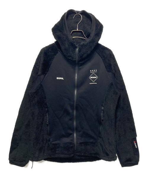 F.C.R.B.（エフシーレアルブリストル）F.C.R.B. (エフシーレアルブリストル) POLARTEC FLEECE HYBRID BLOUSON ブラック サイズ:Ｌの古着・服飾アイテム