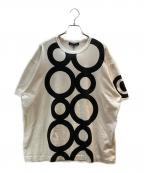 COMME des GARCONSコムデギャルソン）の古着「柄カットソー」｜ホワイト
