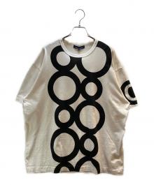 COMME des GARCONS（コムデギャルソン）の古着「柄カットソー」｜ホワイト