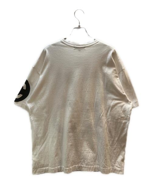 COMME des GARCONS（コムデギャルソン）COMME des GARCONS (コムデギャルソン) 柄カットソー ホワイト サイズ:Sの古着・服飾アイテム