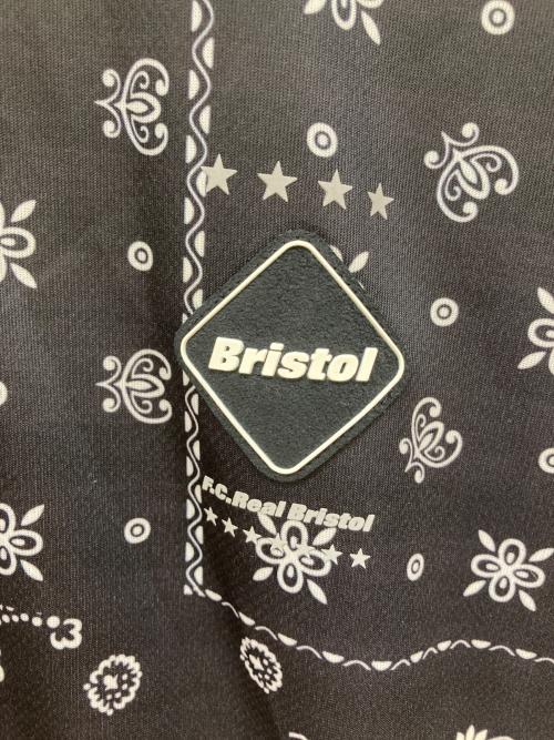 New Era（ニューエラ）New Era (ニューエラ) F.C.R.B. (エフシーレアルブリストル) BANDANA POLO SHIRT ブラック サイズ:Lの古着・服飾アイテム