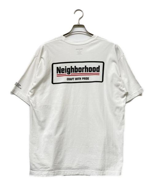 NEIGHBORHOOD（ネイバーフッド）NEIGHBORHOOD (ネイバーフッド) SPOT . TEE ホワイト サイズ:Lの古着・服飾アイテム