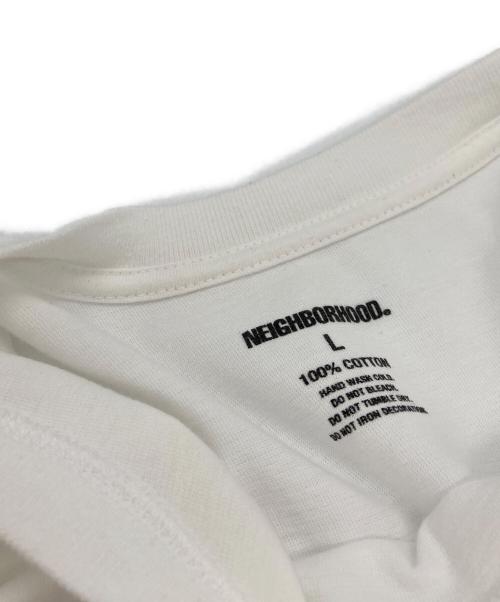 NEIGHBORHOOD（ネイバーフッド）NEIGHBORHOOD (ネイバーフッド) SPOT . TEE ホワイト サイズ:Lの古着・服飾アイテム