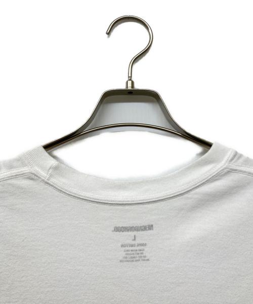 NEIGHBORHOOD（ネイバーフッド）NEIGHBORHOOD (ネイバーフッド) SPOT . TEE ホワイト サイズ:Lの古着・服飾アイテム