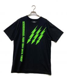 NEIGHBORHOOD（ネイバーフッド）の古着「FAMILIA/C-TEE.SS」｜ブラック