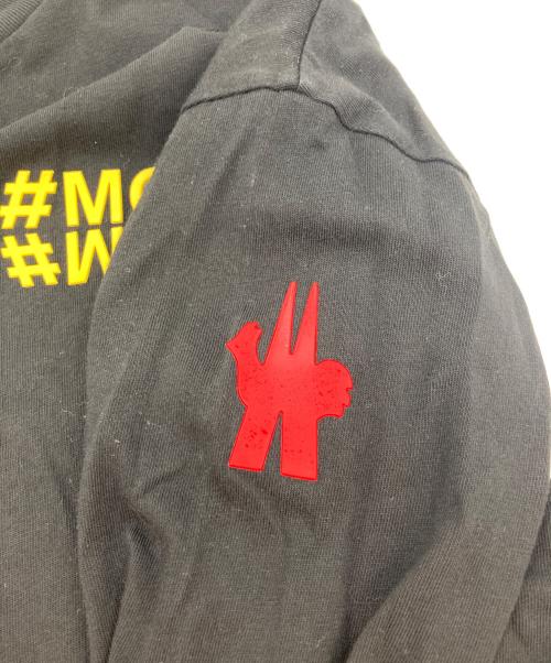 MONCLER GRENOBLE（モンクレール グルノーブル）MONCLER GRENOBLE (モンクレール グルノーブル) ロングスリーブTシャツ ブラック サイズ:Mの古着・服飾アイテム