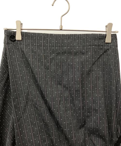 tricot COMME des GARCONS（トリココムデギャルソン）tricot COMME des GARCONS (トリココムデギャルソン) フリルスカート グレー サイズ:Sの古着・服飾アイテム