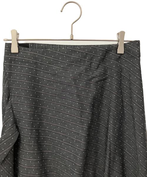 tricot COMME des GARCONS（トリココムデギャルソン）tricot COMME des GARCONS (トリココムデギャルソン) フリルスカート グレー サイズ:Sの古着・服飾アイテム