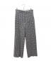 DRAWER（ドゥロワー）の古着「グレンチェックストレートパンツ」