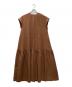 yori（ヨリ）の古着「ワンピース」｜ブラウン