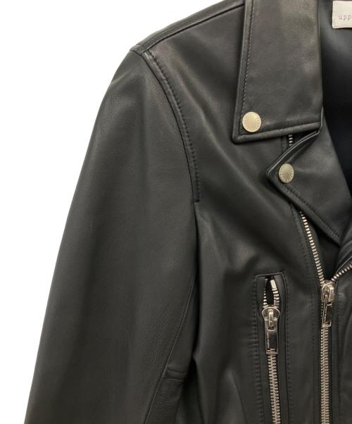 upper hights（アッパーハイツ）upper hights (アッパーハイツ) ダブルライダースジャケット ブラック サイズ:１の古着・服飾アイテム