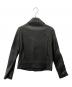 upper hights (アッパーハイツ) ダブルライダースジャケット ブラック サイズ:１：15000円