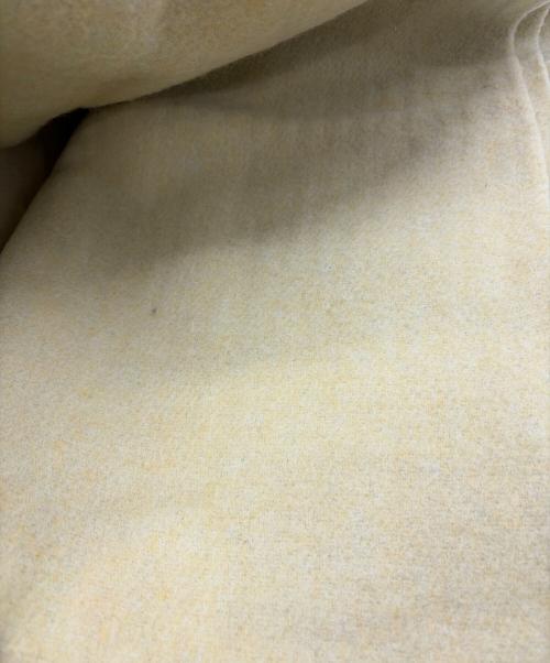 ASAUCE MELER（アソースメレ）ASAUCE MELER (アソースメレ) EXファインラムスポンディッシュウールストール イエローの古着・服飾アイテム