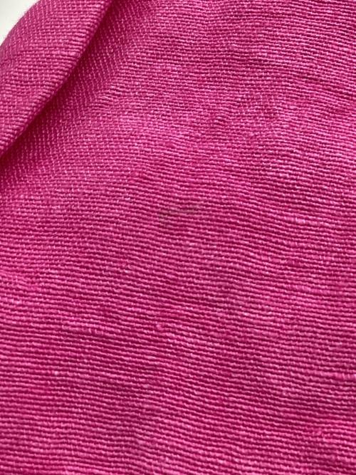 ASAUCE MELER（アソースメレ）ASAUCE MELER (アソースメレ) Ron Herman (ロンハーマン) リネン大判ストール ピンクの古着・服飾アイテム