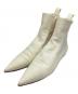 JIL SANDER（ジルサンダー）の古着「ANKLE BOOT」｜アイボリー