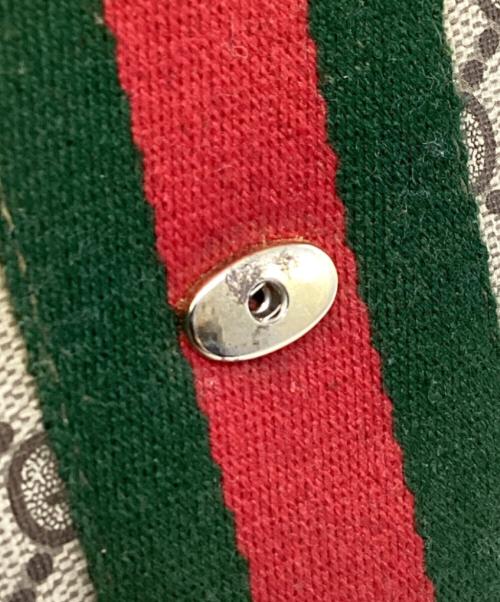 GUCCI（グッチ）GUCCI (グッチ) シェリーラインクラッチバッグ ベージュの古着・服飾アイテム