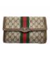 GUCCI（グッチ）の古着「シェリーラインクラッチバッグ」｜ベージュ
