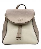 Kate Spadeケイトスペード）の古着「レザーリュック」｜ピンク