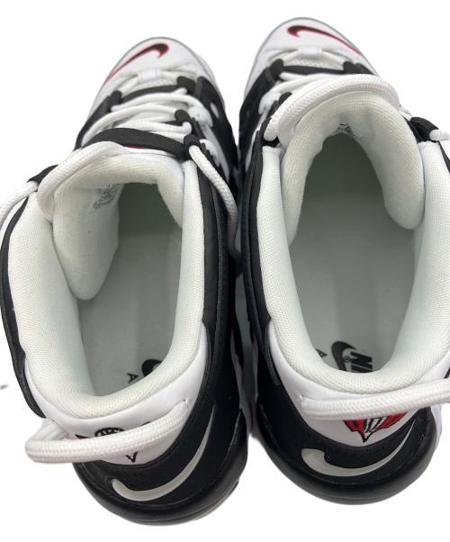 NIKE（ナイキ）NIKE (ナイキ) AIR MORE UP TEMPO ブラック×ホワイト サイズ:28.5cmの古着・服飾アイテム