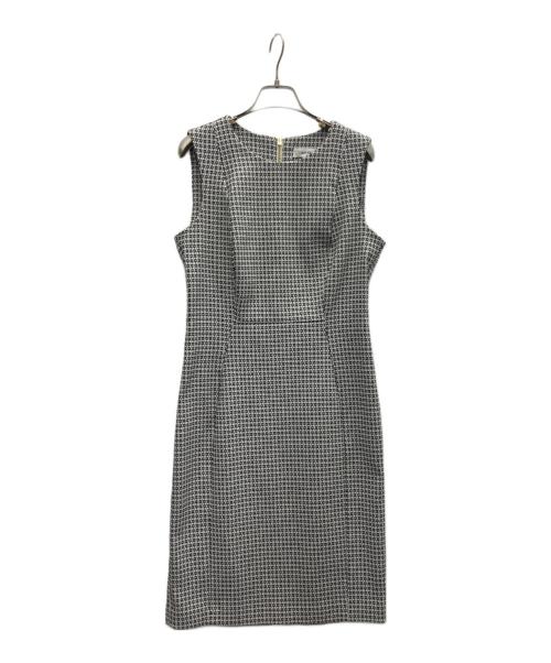 Calvin Klein（カルバンクライン）Calvin Klein (カルバンクライン) ノースリーブワンピース ブラック サイズ:SIZE10の古着・服飾アイテム