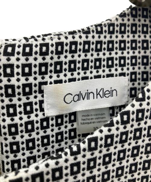 Calvin Klein（カルバンクライン）Calvin Klein (カルバンクライン) ノースリーブワンピース ブラック サイズ:SIZE10の古着・服飾アイテム