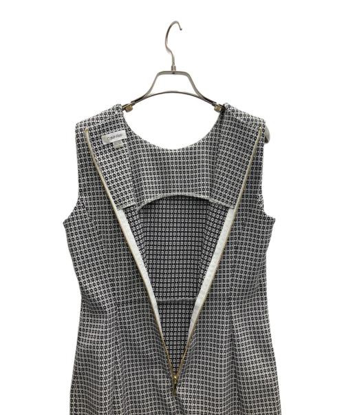Calvin Klein（カルバンクライン）Calvin Klein (カルバンクライン) ノースリーブワンピース ブラック サイズ:SIZE10の古着・服飾アイテム