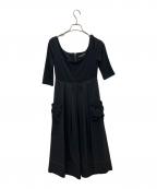 FOXEY NEWYORKフォクシーニューヨーク）の古着「切替ワンピース」｜ブラック