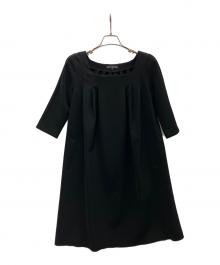 FOXEY NEWYORK（フォクシーニューヨーク）の古着「プルオーバーワンピース」｜ブラック