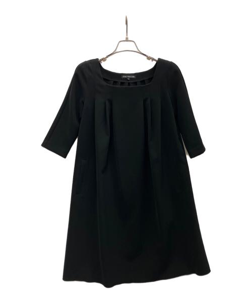 FOXEY NEWYORK（フォクシーニューヨーク）FOXEY NEWYORK (フォクシーニューヨーク) プルオーバーワンピース ブラック サイズ:SIZE38の古着・服飾アイテム