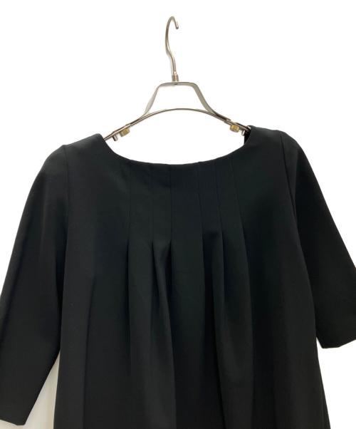 FOXEY NEWYORK（フォクシーニューヨーク）FOXEY NEWYORK (フォクシーニューヨーク) プルオーバーワンピース ブラック サイズ:SIZE38の古着・服飾アイテム