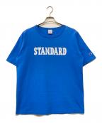 Champion×STANDARD CALIFORNIAチャンピオン×スタンダードカリフォルニア）の古着「プリントTシャツ」｜ブルー