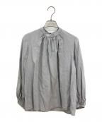 L'appartementアパルトモン）の古着「C/N Gahter Blouse」｜グレー