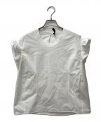 YOKO CHANヨーコチャン）の古着「ノースリーブブラウス　YCB-118-096」｜ホワイト