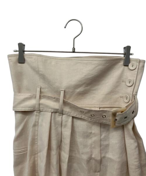 Kimhekim（キムヘキム）Kimhekim (キムヘキム) ハイウエストハーフパンツ ベージュ サイズ:38の古着・服飾アイテム